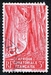N°218-1947-AFRIQUE EQUAT FR-PAYSAGE-3F-ROSE CARMINE 