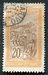 N°100-1908-MADAGASCAR-TRANSPORT FILANZANE-20C-ORANGE ET BRUN 