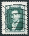N°0906-1957-IRAN-MOHAMMED RIZA PALHAVI-10R-VERT FONCE 