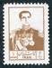 N°0819-1954-IRAN-MOHAMMED RIZA PALHAVI-5D-BISTRE 