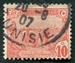 N°032-1906-TUNISFR-LABOUREURS-10C-ROUGE 