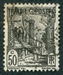 N°132-1926-TUNISFR-MOSQUEE HALFAOUINE A TUNIS-50C-NOIR 
