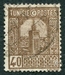 N°131-1926-TUNISFR-GRANDE MOSQUEE DE TUNIS-40C-BRUN 