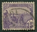 N°033-1906-TUNISFR-LABOUREURS-15C-VIOLET 