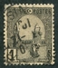 N°029-1906-TUNISFR-MOSQUEE DE KAIROUAN-1C-NOIR S/JAUNE 