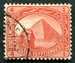 N°0040-1888-EGYPTE-SPHINX ET PYRAMIDE DE CHEOPS-4M-ROUGE 