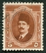 N°0086-1923-EGYPTE-ROI FOUAD 1ER-5M-BRUN/JAUNE 