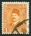 N°0118-1927-EGYPTE-ROI FOUAD 1ER-1M-ORANGE 