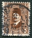 N°0122-1927-EGYPTE-ROI FOUAD 1ER-5M-BRUN FONCE 