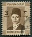 N°0189-1937-EGYPTE-ROI FAROUK-3M-BRUN 