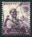 N°0366-1954-EGYPTE-FEILAH-2M-VIOLET 