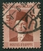 N°0191-1937-EGYPTE-ROI FAROUK-5M-BRUN/ROUGE 