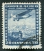 N°0032A-1934-CHILI-AVION AU DESSUS DE SANTIAGO-20C-BLEU 