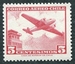 N°0204B-1960-CHILI-AVION BIMOTEUR ET TOUR DE CONTROLE-5C 