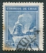 N°0194-1942-CHILI-EXTRACTION DU NITRATE-20C-BLEU CLAIR 