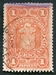 N°07-1900-CHILI-ARMOIRIES-1C-VERMILLON 