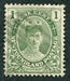 N°089-1911-TERRE-NEUVE-REINE MARY-1C-VERT 