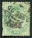 N°058-1902-INDE ANGL-EDOUARD VII-1/2A-VERT/JAUNE 