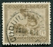 N°114-1923-CONGO BE-ORNEMENTATION-1F-BRUN 