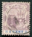 N°0086-1895-MAURICE-ARMOIRIES-1C-VIOLET/BRUN ET BLEU 