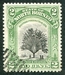 N°132-1909-BORNEO NORD-FAUNE-ARBRE DU VOYAGEUR-2C-VERT 