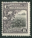 N°127-1918-MOZAMBIQUE CIE-CHAMP DE COTON-8C-BRUN ET NOIR 