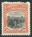 N°128-1918-MOZAMBIQUE CIE-SISAL-10C-ROUGE/BRUN ET NOIR 