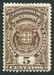N°35-1919-MOZAMBIQUE CIE-ARMOIRIES-5C-SEPIA 