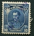 N°127-1915-VENEZUELA-MARECHAL SUCRE-10C-BLEU 
