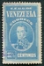N°0204-1938-VENEZUELA-BOLIVAR-37C1/2-BLEU CLAIR 