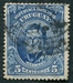 N°0189-1910-URUGUAY-GENERAL JOSE ARTIGAS-5C-BLEU 