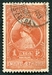 N°0202-1931-ETHIOPIE-IMPERATRICE MENEN-1G-ORANGE 