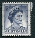 N°0253-1959-AUSTRALIE-ELIZABETH II-5P-BLEU FONCE 