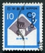 N°1057-1972-JAPON-ENVELOPPE COURRIER ET SYMBOLE-10Y 