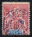 N°43-1900-MADAGASCAR-TYPE SAGE-10C-ROUGE 