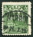 N°0196-1923-CHINE-RECOLTE DU RIZ-50C-VERT 