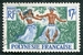 N°010-1958-POLYNESIE-DANSEURS TAHITIENS-17F 
