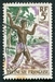 N°006-1958-POLYNESIE-PECHEUR AU HARPON-5F 