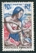 N°009-1958-POLYNESIE-JEUNE FILLE AU COQUILLAGE-10F 