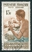 N°001-1958-POLYNESIE-GRAVEUR SUR NACRE-13F 