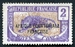 N°073-1924-CONGO FR-PANTHERE-2C-VIOLET ET BISTRE 