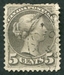 N°0031-1870-CANADA-VICTORIA-5C-GRIS/BRUN 