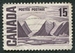 N°0385-1967-CANADA-ILE BYLOT-15C-VIOLET 