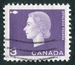 N°0330-1962-CANADA-ELIZABETH II-PECHE-3C-VIOLET 