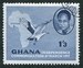 N°0013-1957-GHANA-PRESDT NKRUMAH ET CARTE-1/3 