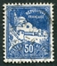 N°047-1926-ALGERIE FR-MOSQUEE DE LA PECHERIE-50C-BLEU 