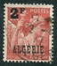 N°233-1945-ALGERIE FR-TYPE IRIS-2F S 1F50-ROUGE BRUN 