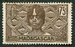N°173-1930-MADAGASCAR-FEMME BETSILEO-75C-BRUN FONCE 