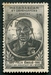 N°298-1945-MADAGASCAR-GOUVERNEUR GENERAL EBOUE-2F-NOIR 