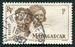 N°306-1946-MADAGASCAR-TYPES SAKALAVES-1F-SEPIA 